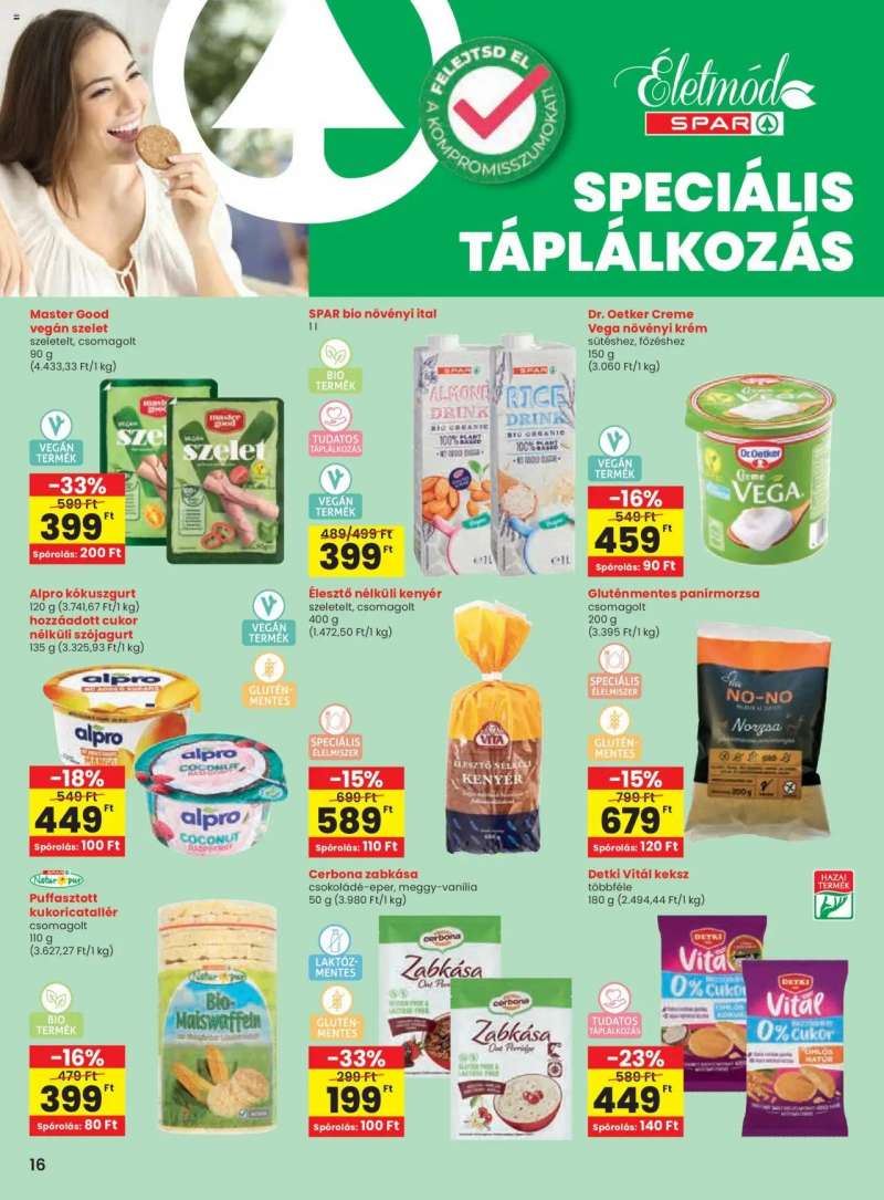 Spar Akciós újság Spar 16 oldal