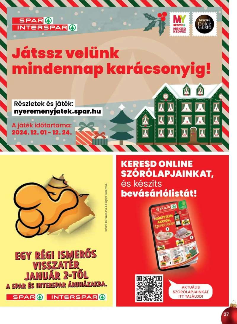 Spar Akciós újság Spar 27 oldal