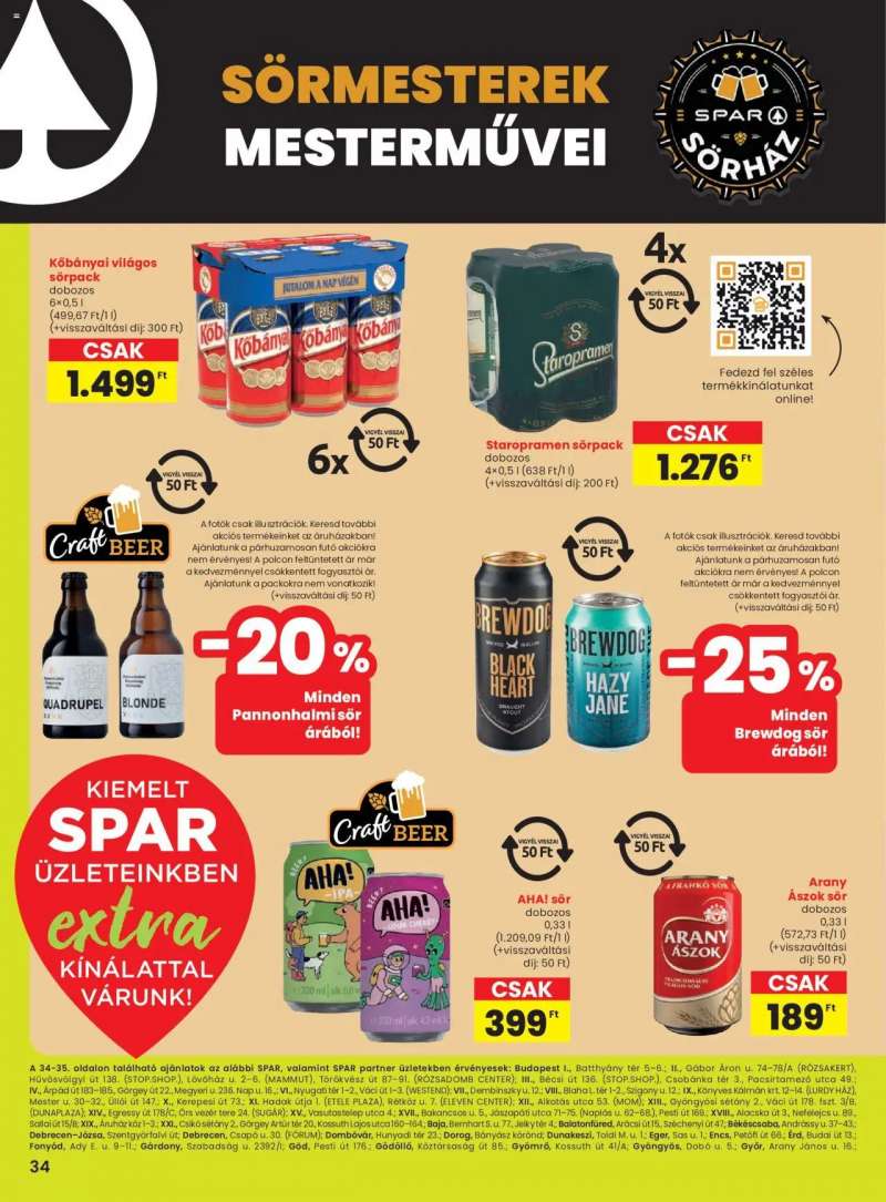 Spar Extra ajánlat! 7 oldal