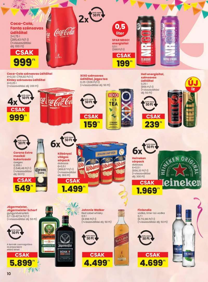 Spar Akciós újság Spar 11 oldal