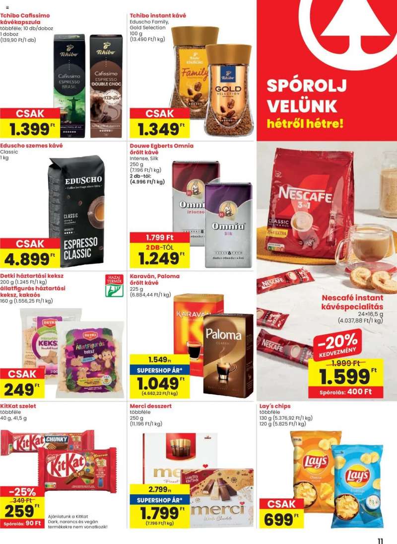 Spar Akciós újság Spar 11 oldal