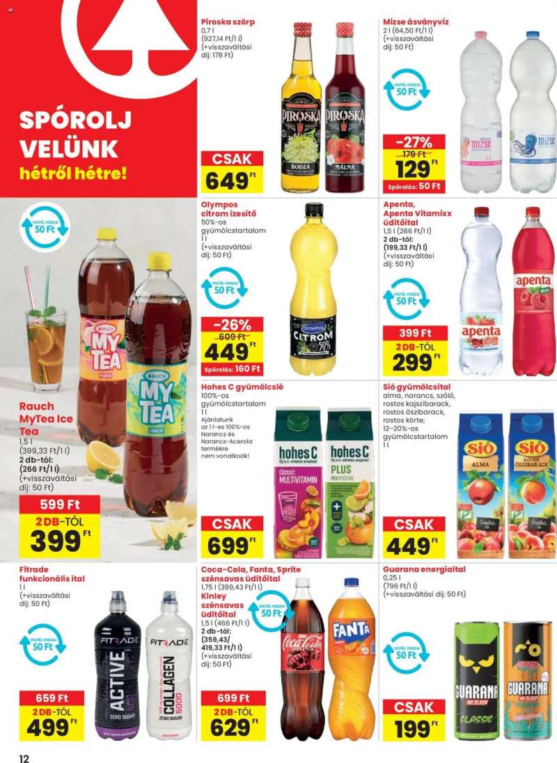 Spar Akciós újság Spar 12 oldal