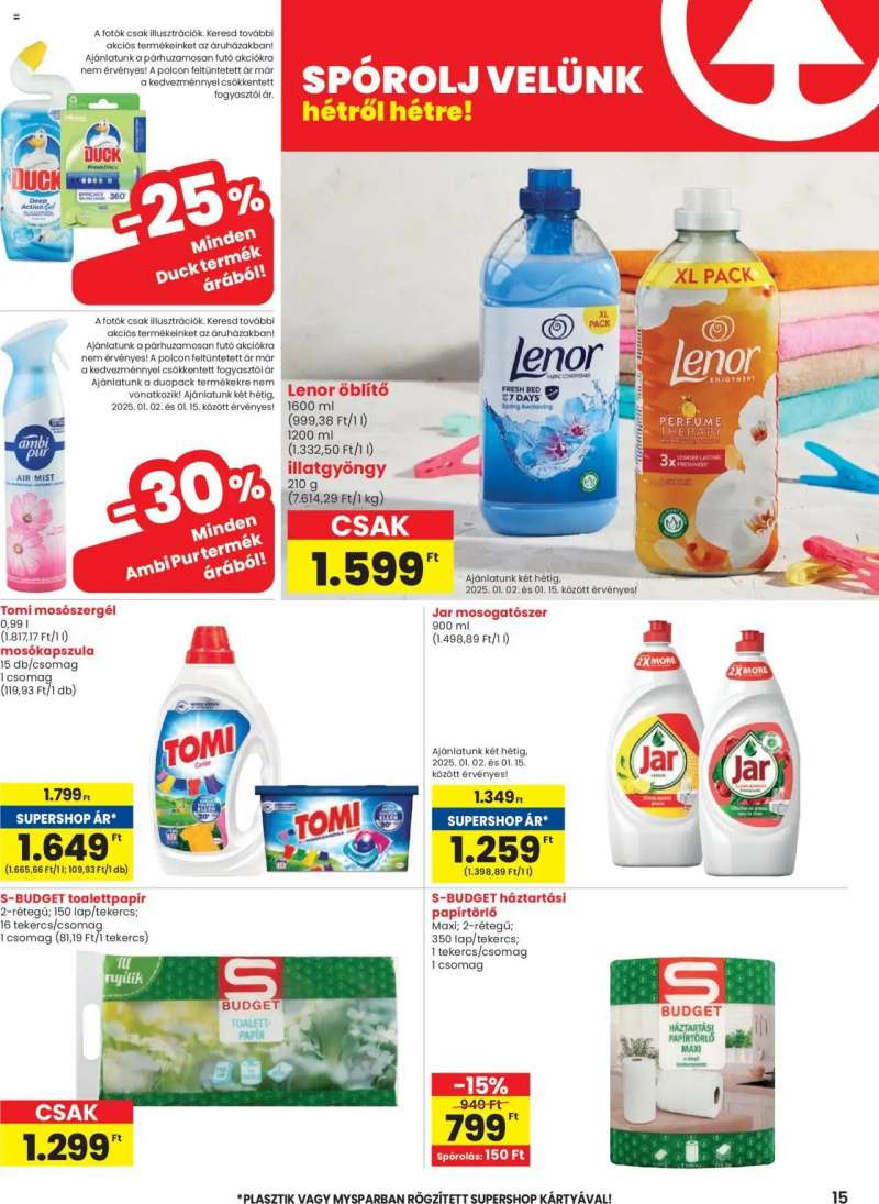 Spar Akciós újság Spar 15 oldal