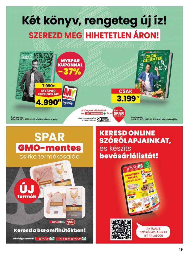 Spar Akciós Újság 19 oldal