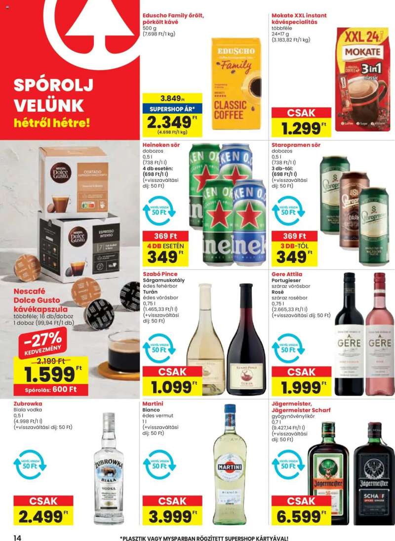 Spar Akciós újság Spar 14 oldal