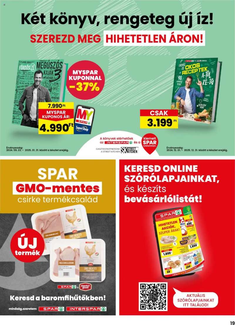 Spar Akciós újság Spar 19 oldal