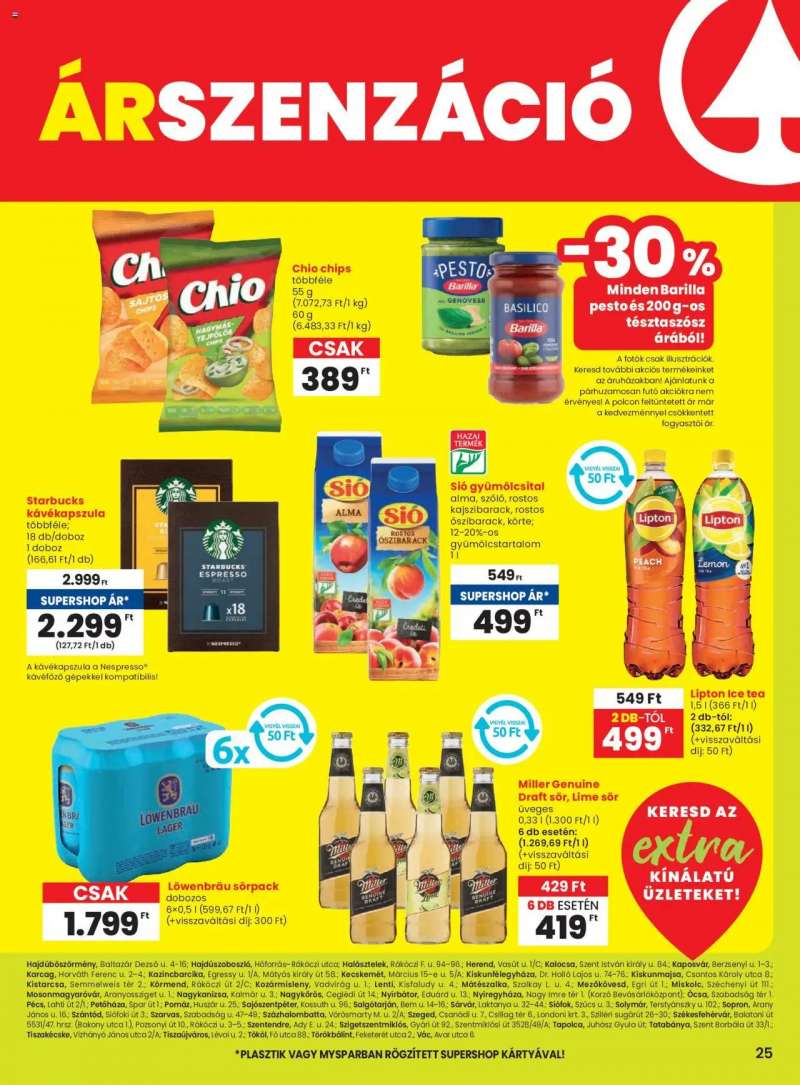 Spar Extra ajánlat! 6 oldal