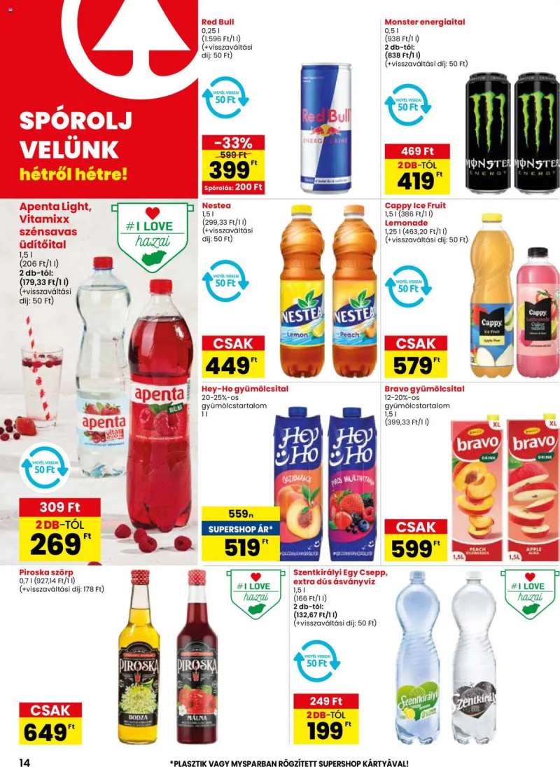 Spar Akciós újság Spar 14 oldal