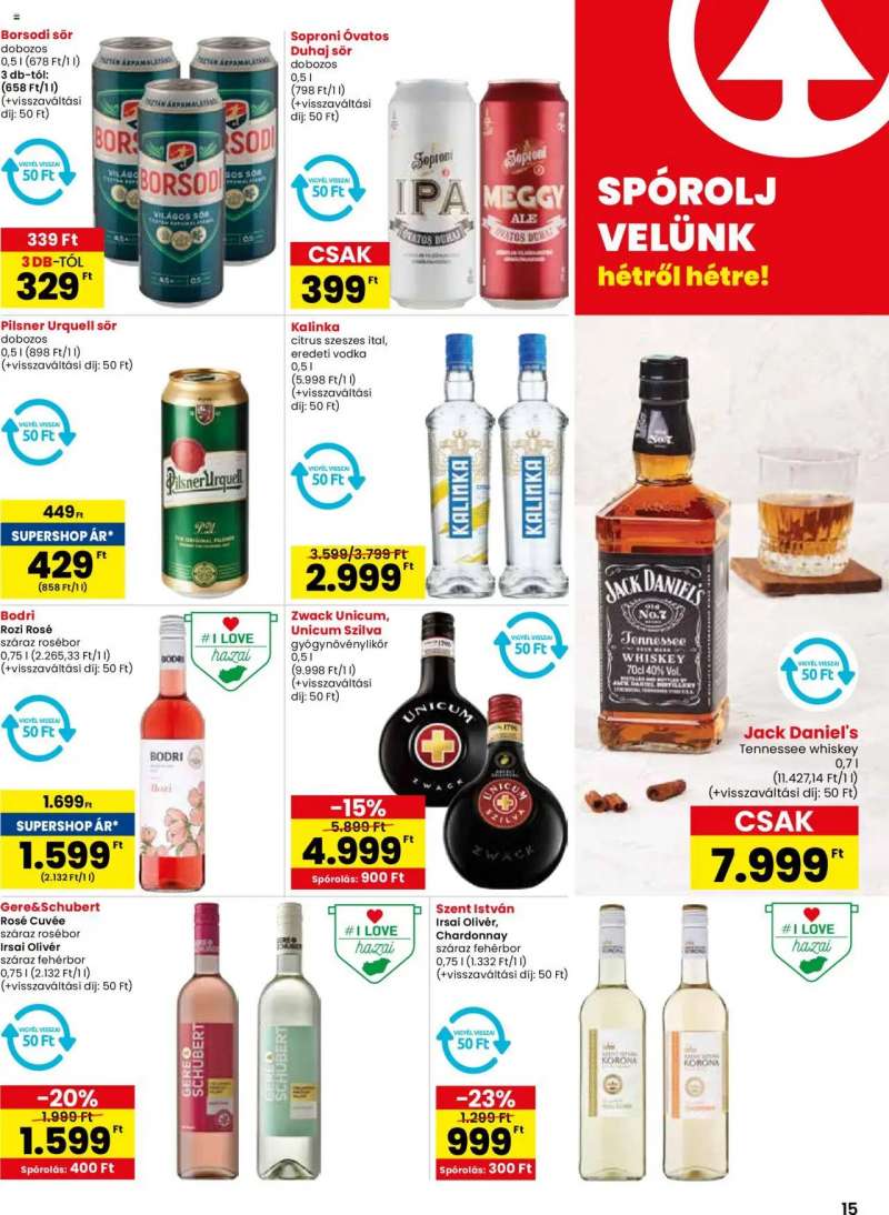 Spar Akciós újság Spar 15 oldal