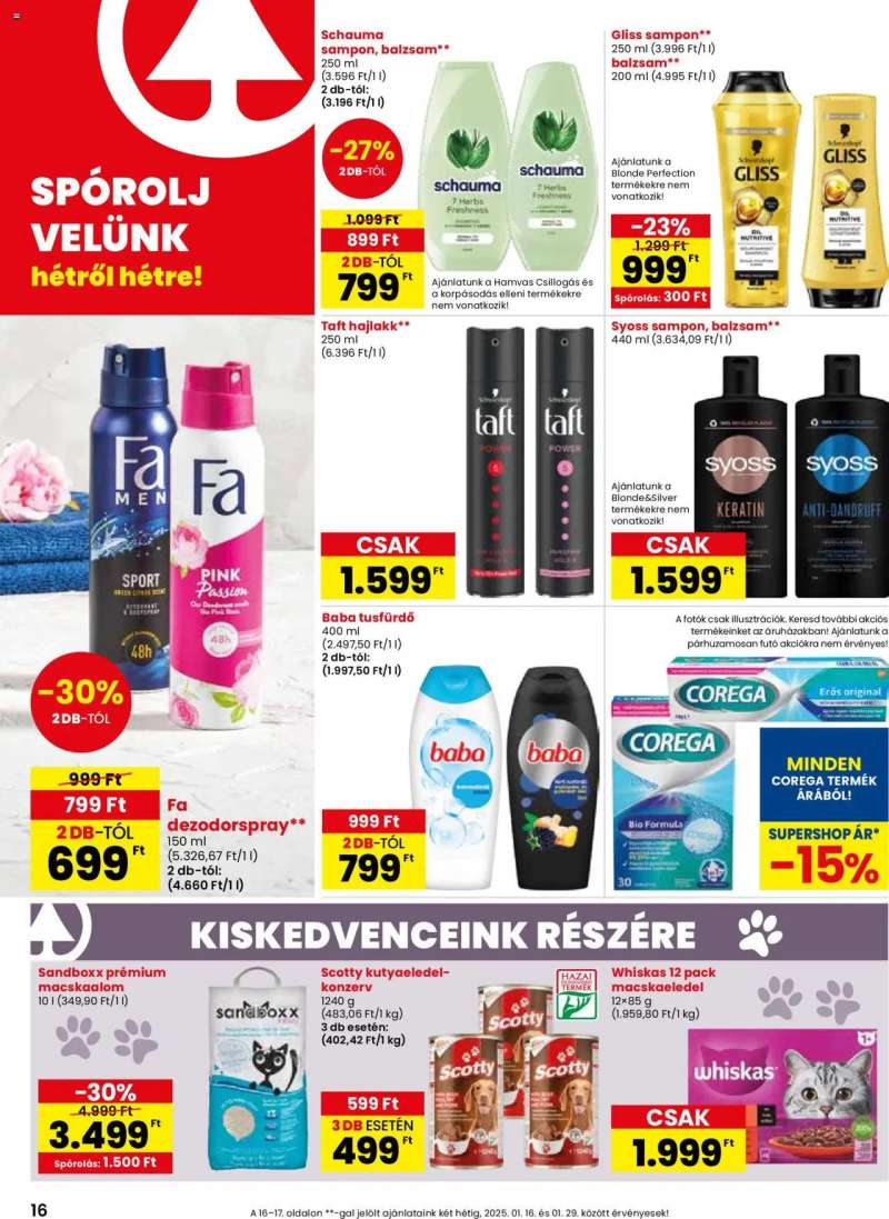 Spar Akciós újság Spar 16 oldal