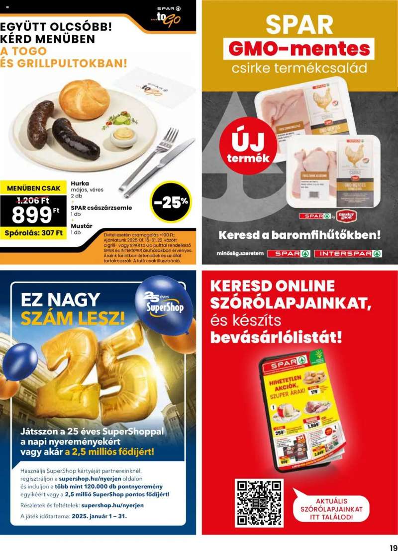 Spar Akciós újság Spar 19 oldal