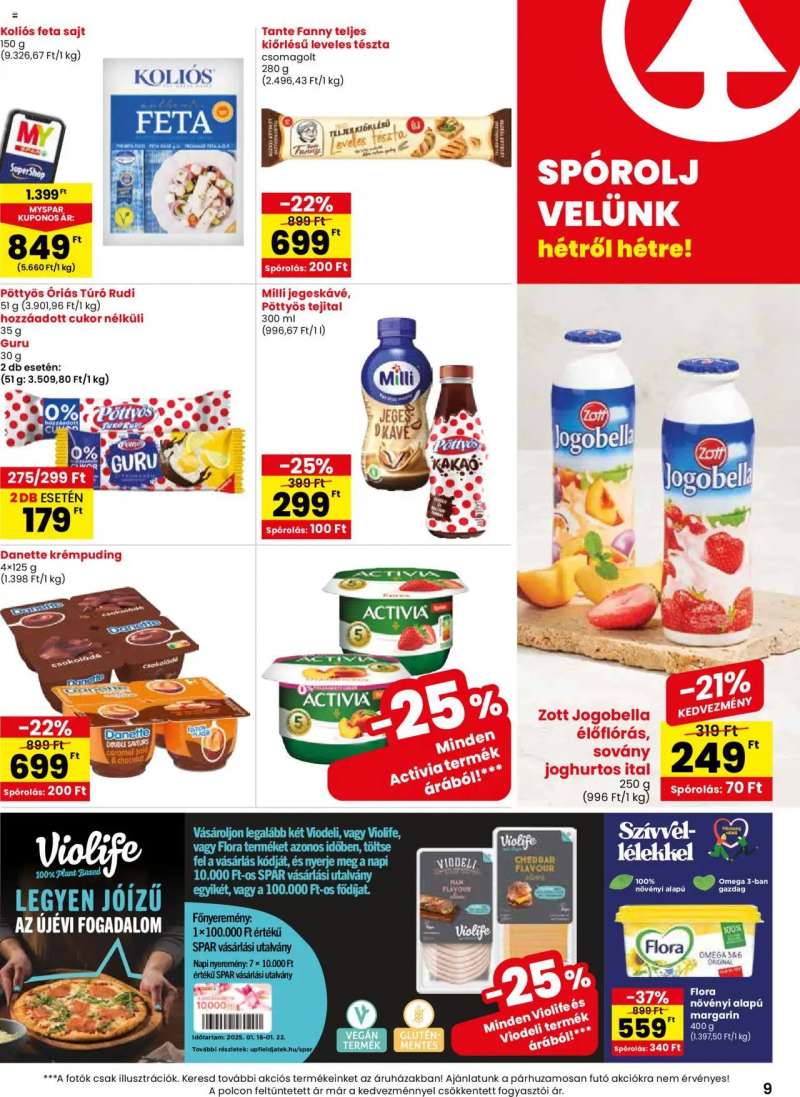 Spar Akciós újság Spar 9 oldal