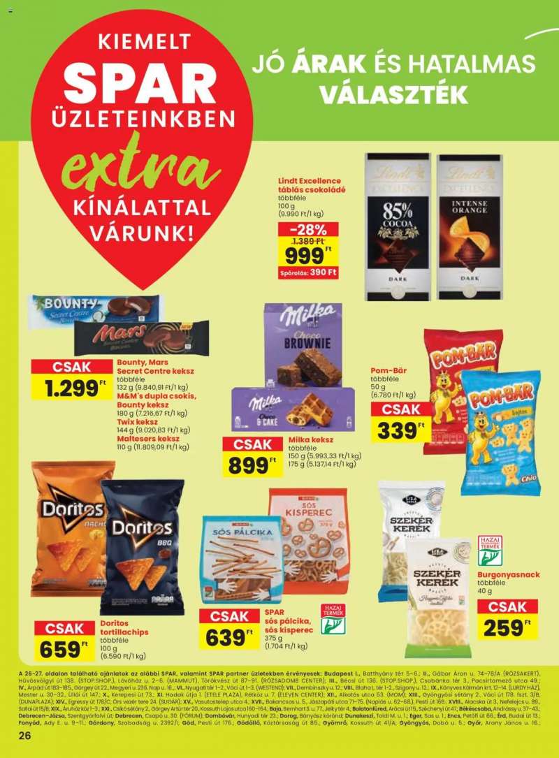 Spar Extra ajánlat! 7 oldal