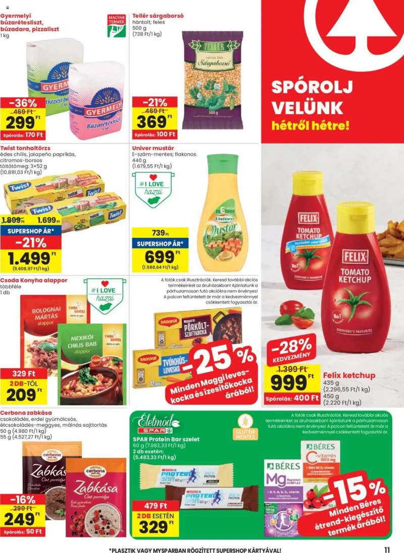 Spar Akciós újság Spar 11 oldal