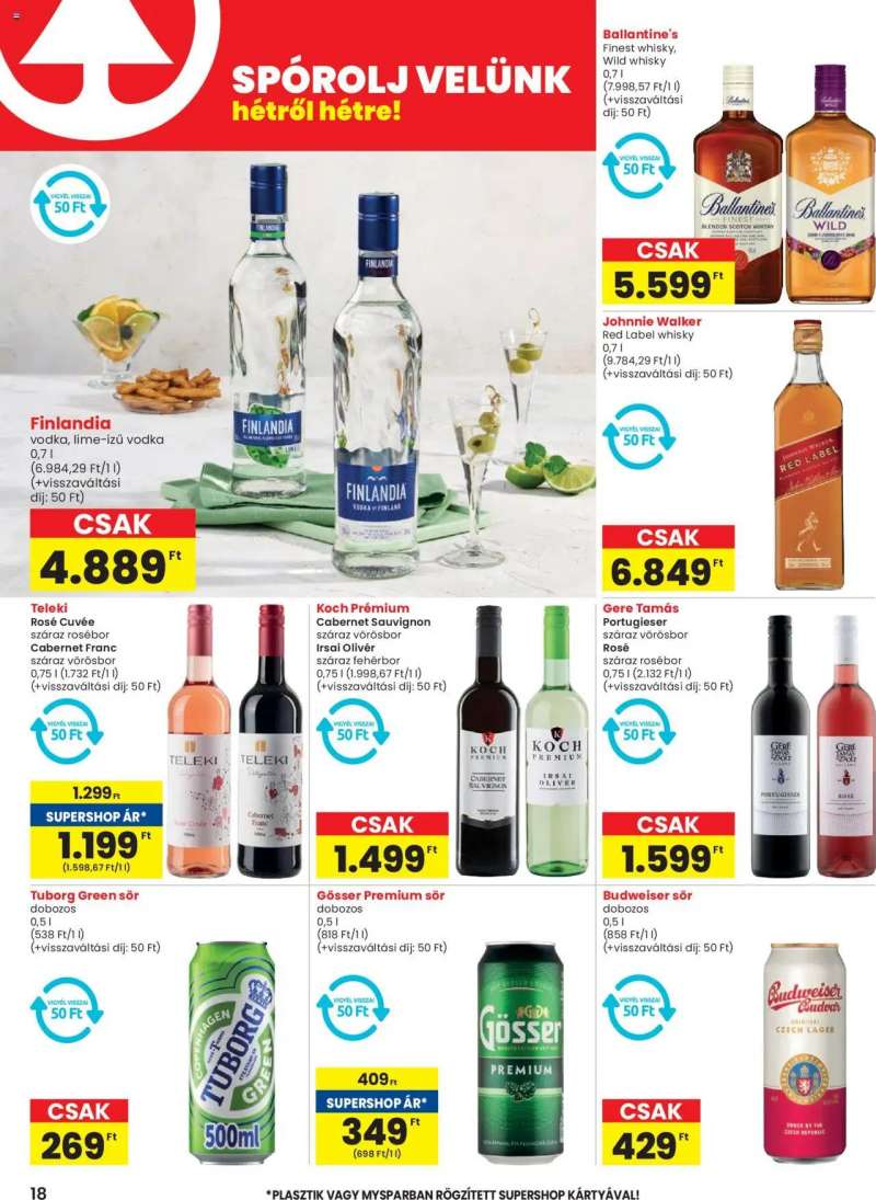 Spar Akciós újság Spar 18 oldal