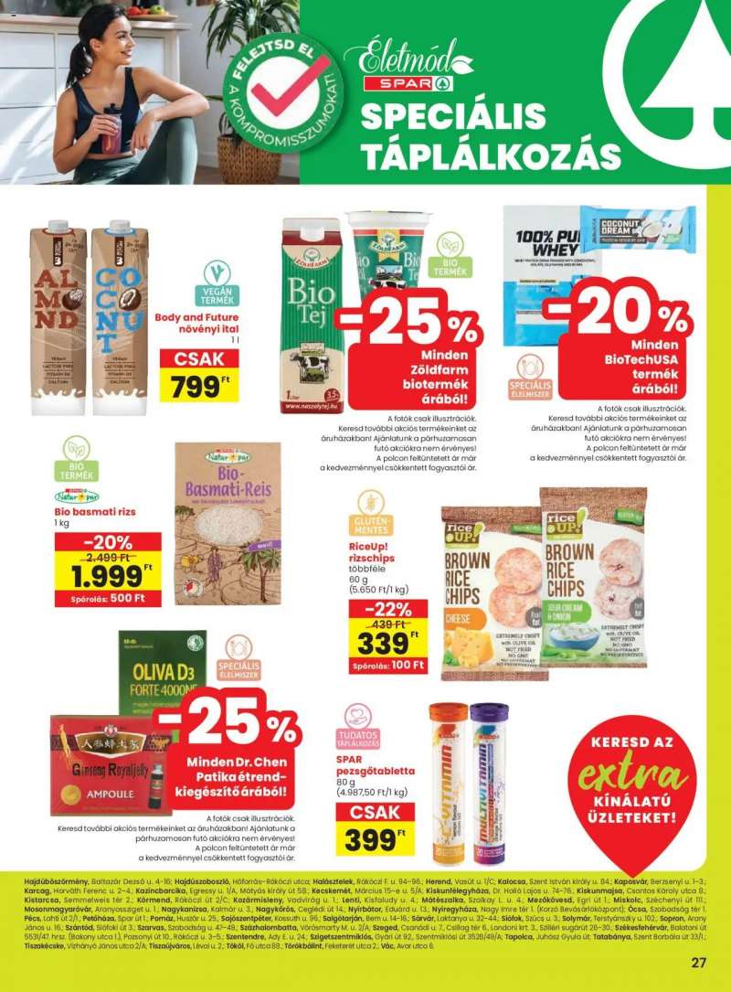 Spar Extra ajánlat! 4 oldal