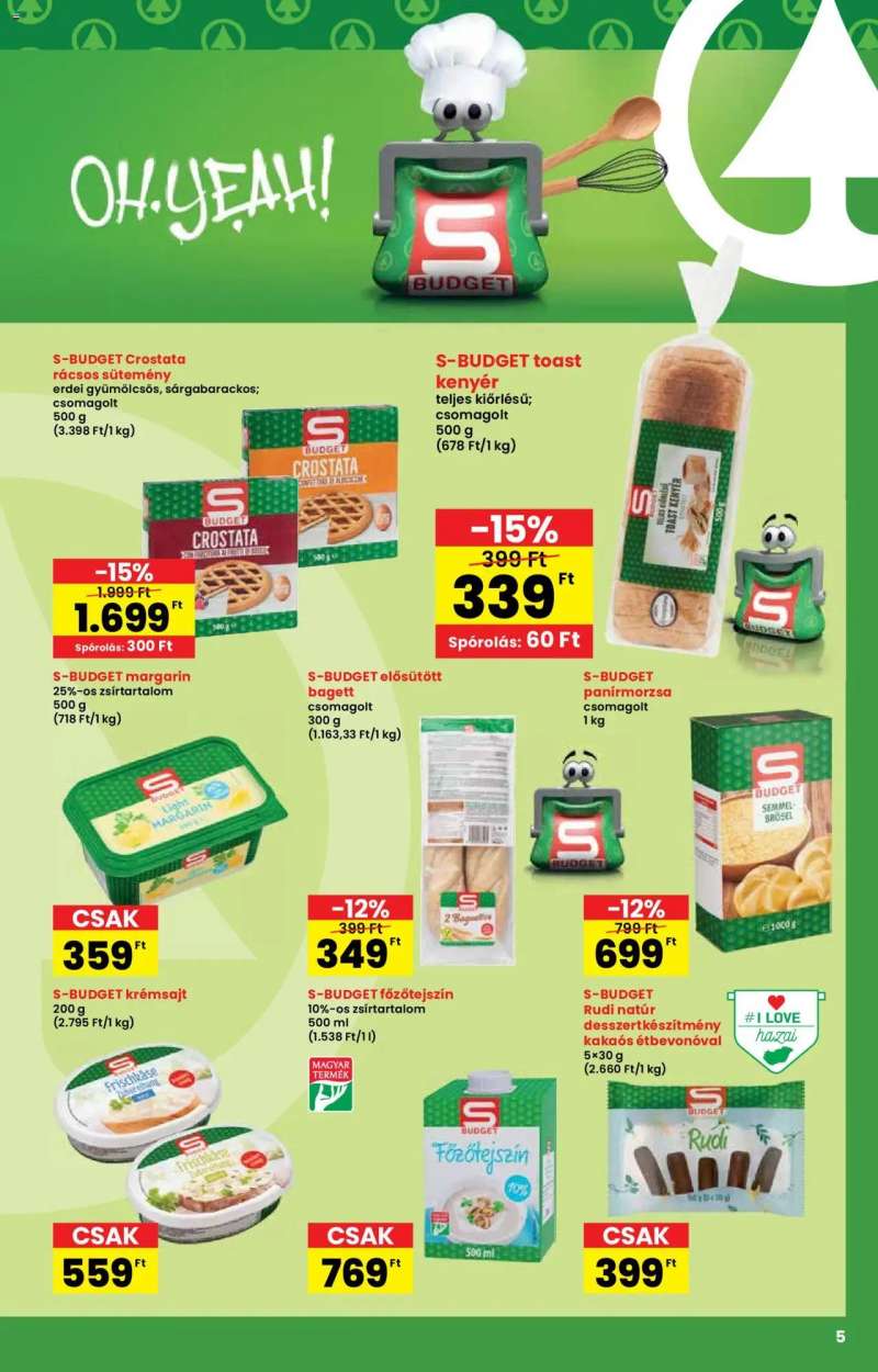 Spar Sajátmárka katalógus 5 oldal