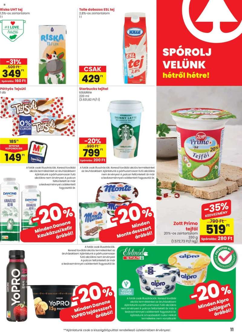 Spar Akciós újság Spar 11 oldal