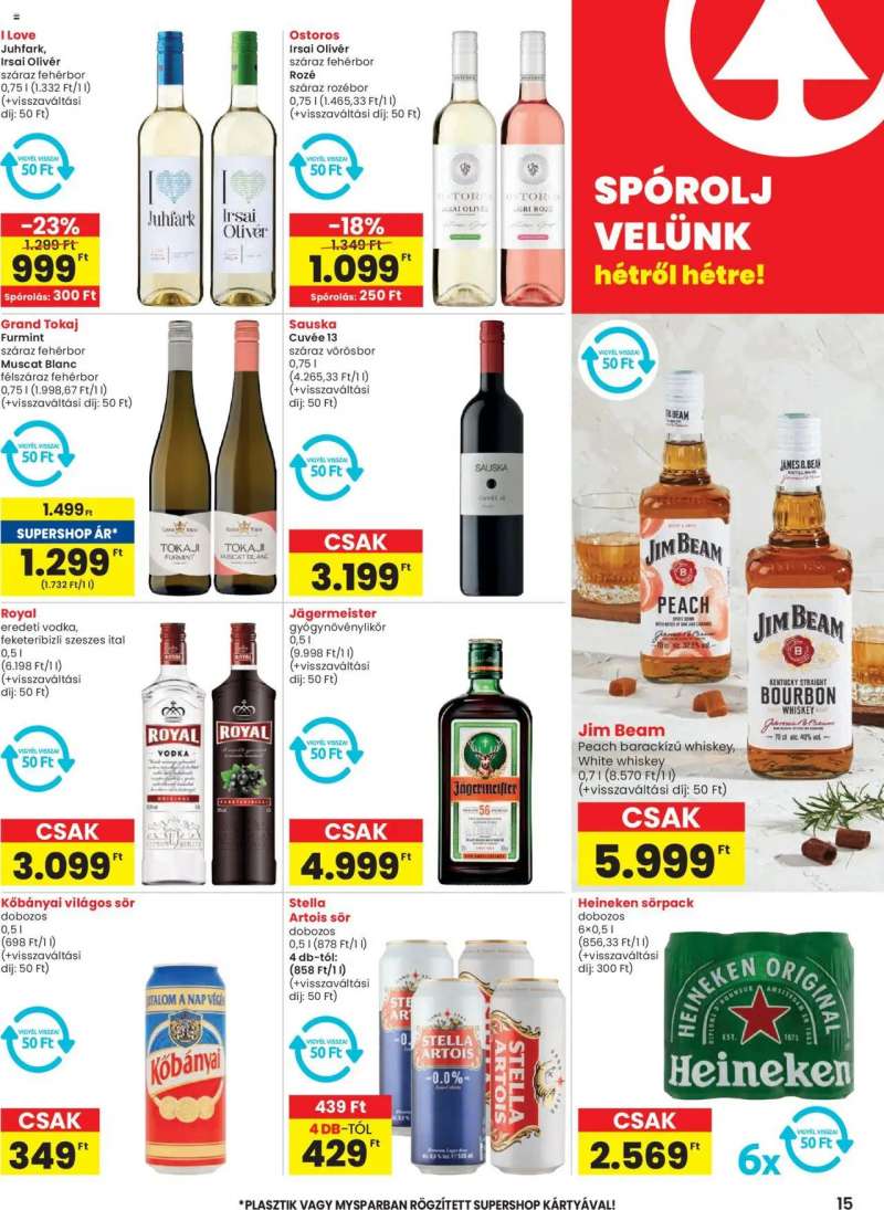 Spar Akciós újság Spar 15 oldal