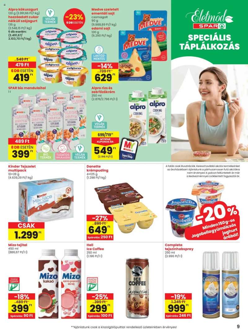 Spar Akciós újság Spar 9 oldal