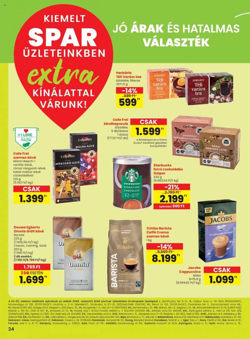 Spar Extra ajánlat! 5 oldal