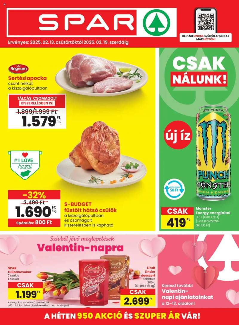 Spar Akciós újság Spar 1 oldal