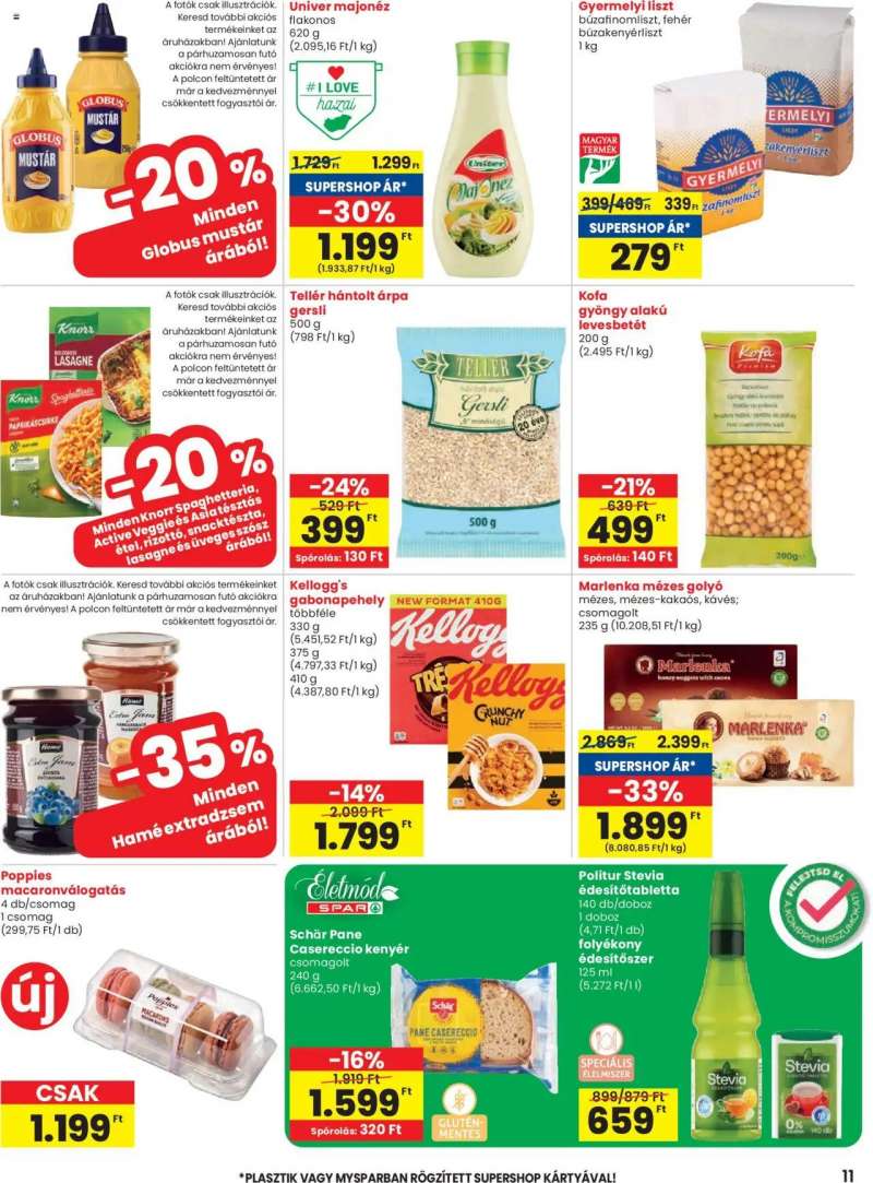 Spar Akciós újság Spar 11 oldal