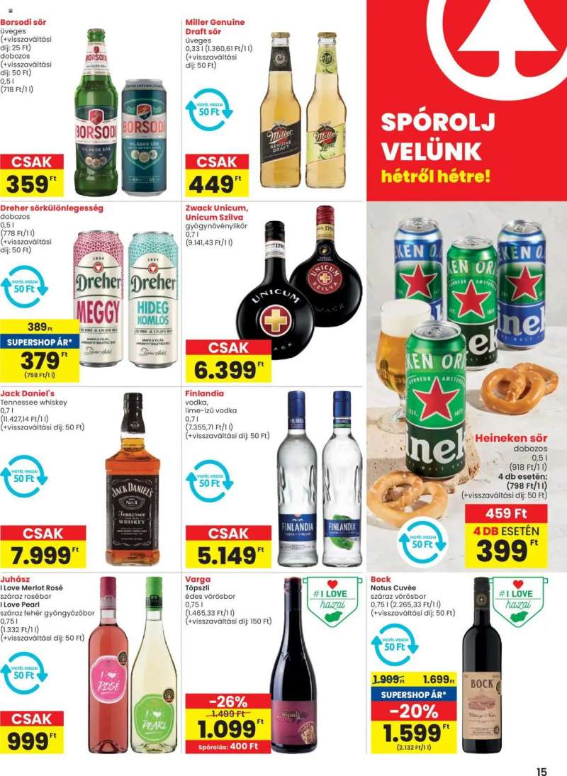 Spar Akciós újság Spar 15 oldal