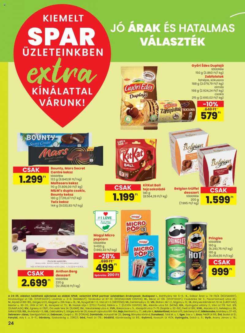 Spar Extra ajánlat! 5 oldal