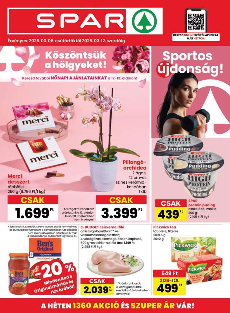 Spar Akciós Újság 1 oldal