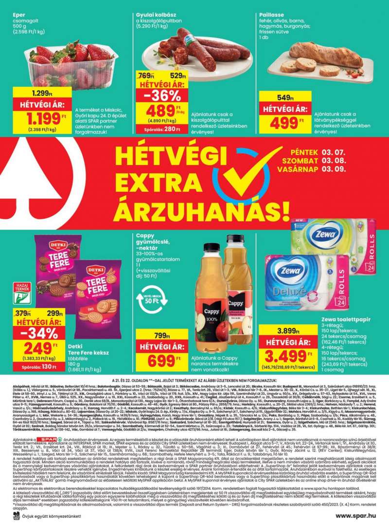 Spar Akciós Újság 24 oldal