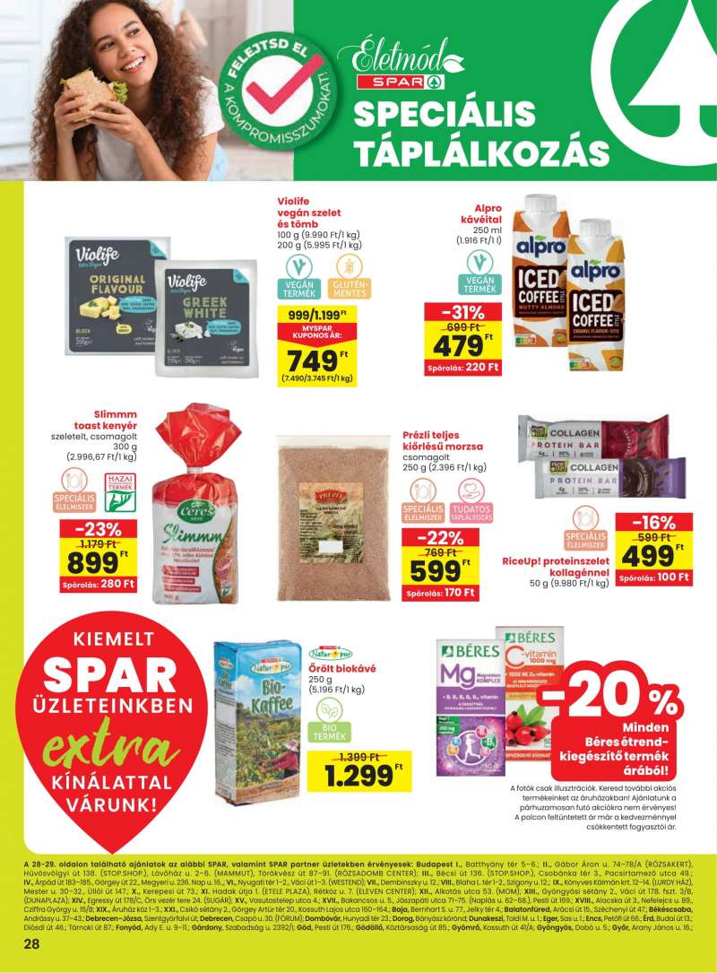 Spar Akciós Újság Extra 5 oldal