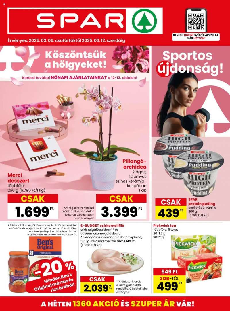 Spar Akciós újság Spar 1 oldal