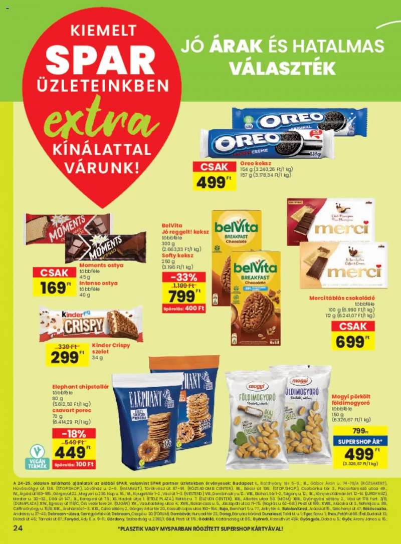 Spar Extra ajánlat! 5 oldal