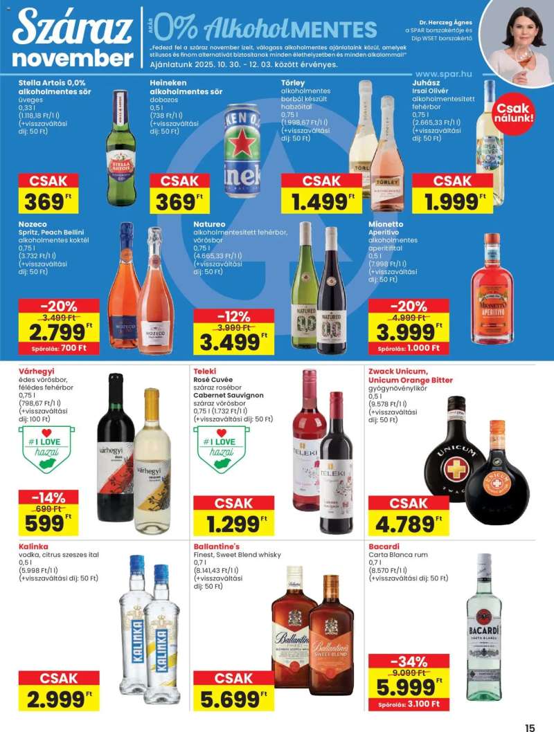 Spar Akciós újság Spar 15 oldal