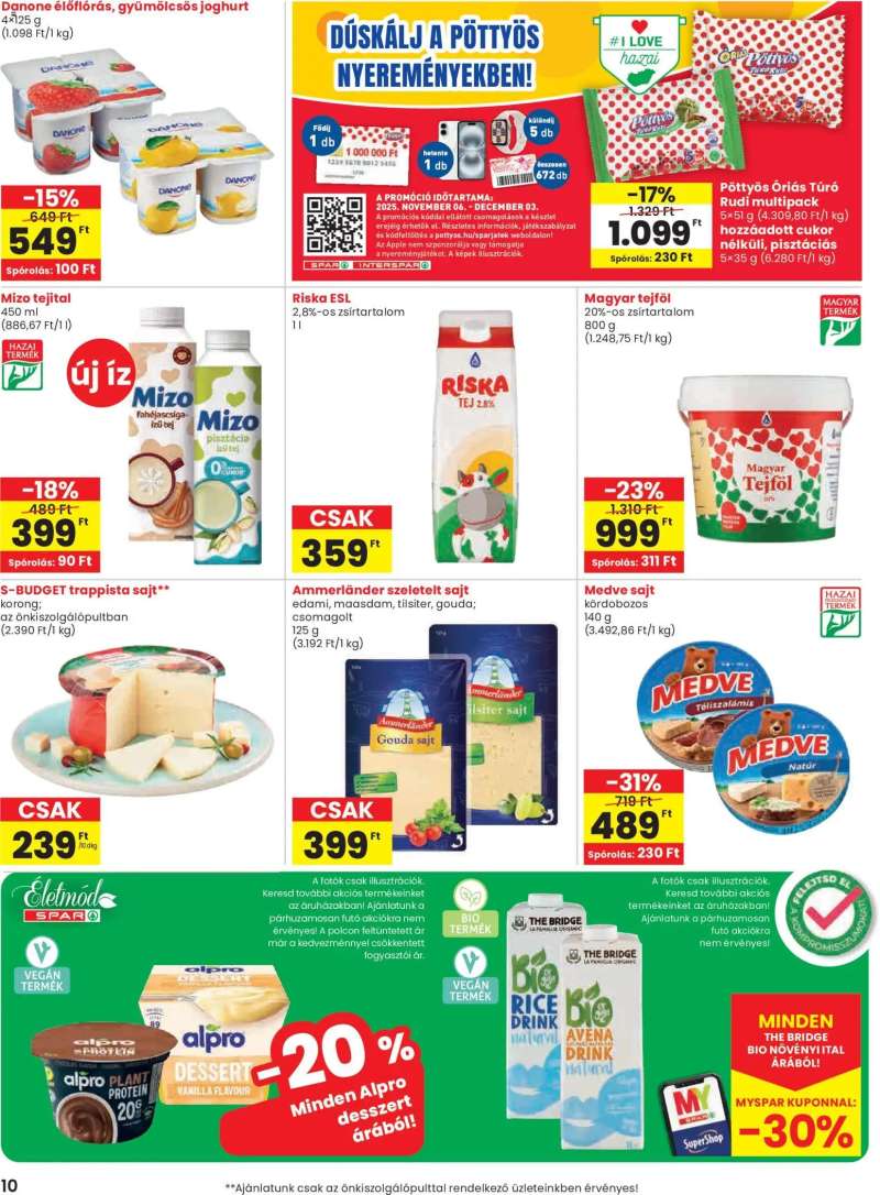 Spar Black Friday 10 oldal