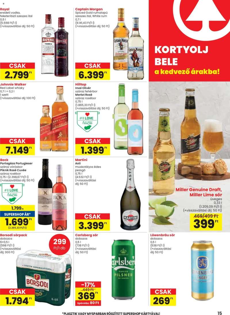Spar Black Friday 15 oldal