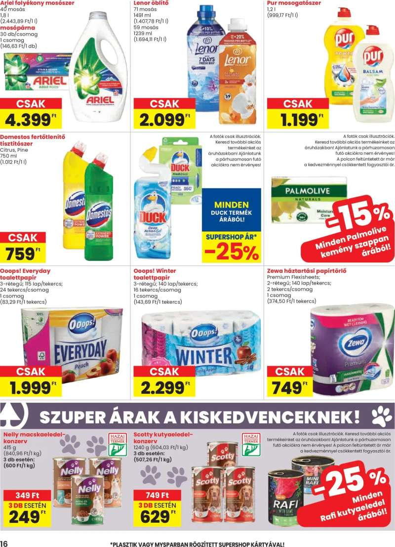 Spar Black Friday 16 oldal