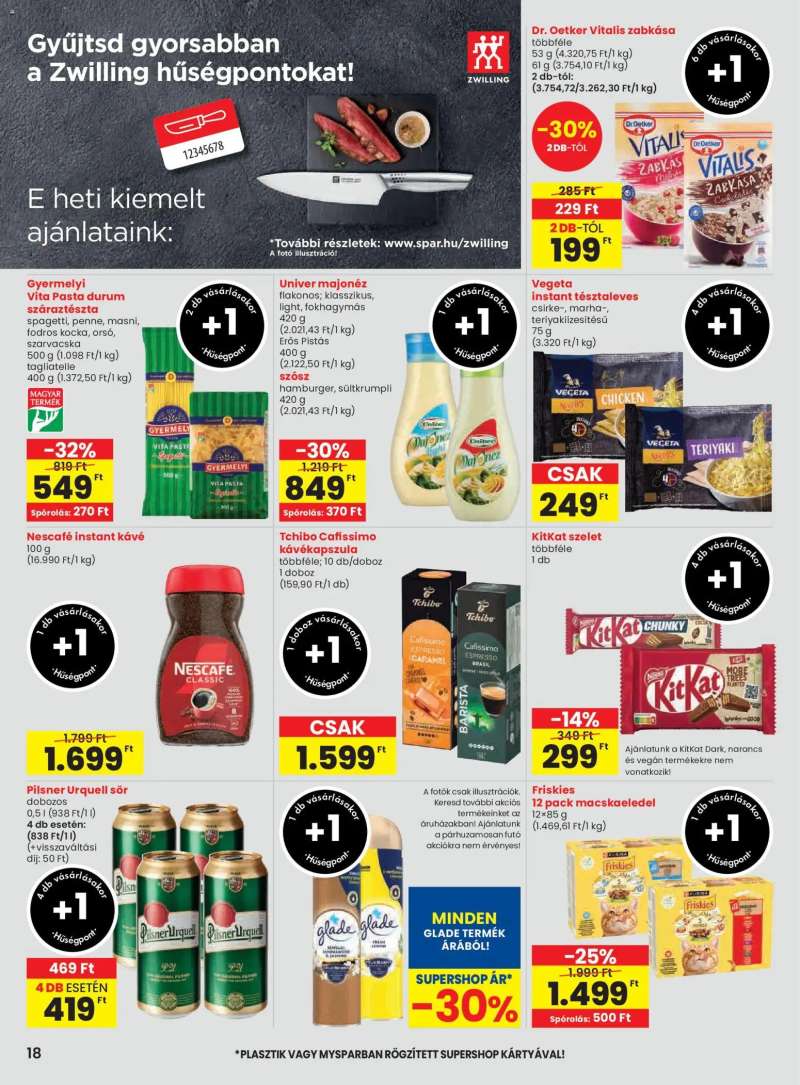 Spar Black Friday 18 oldal