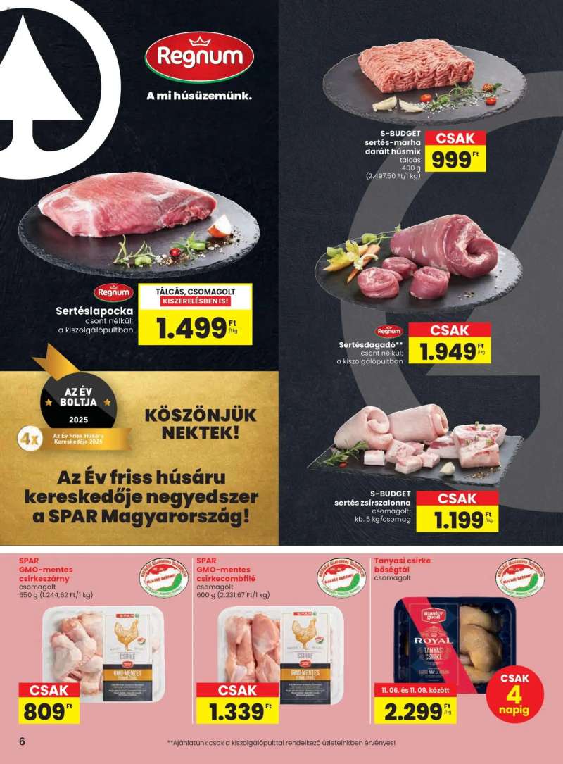 Spar Black Friday 6 oldal