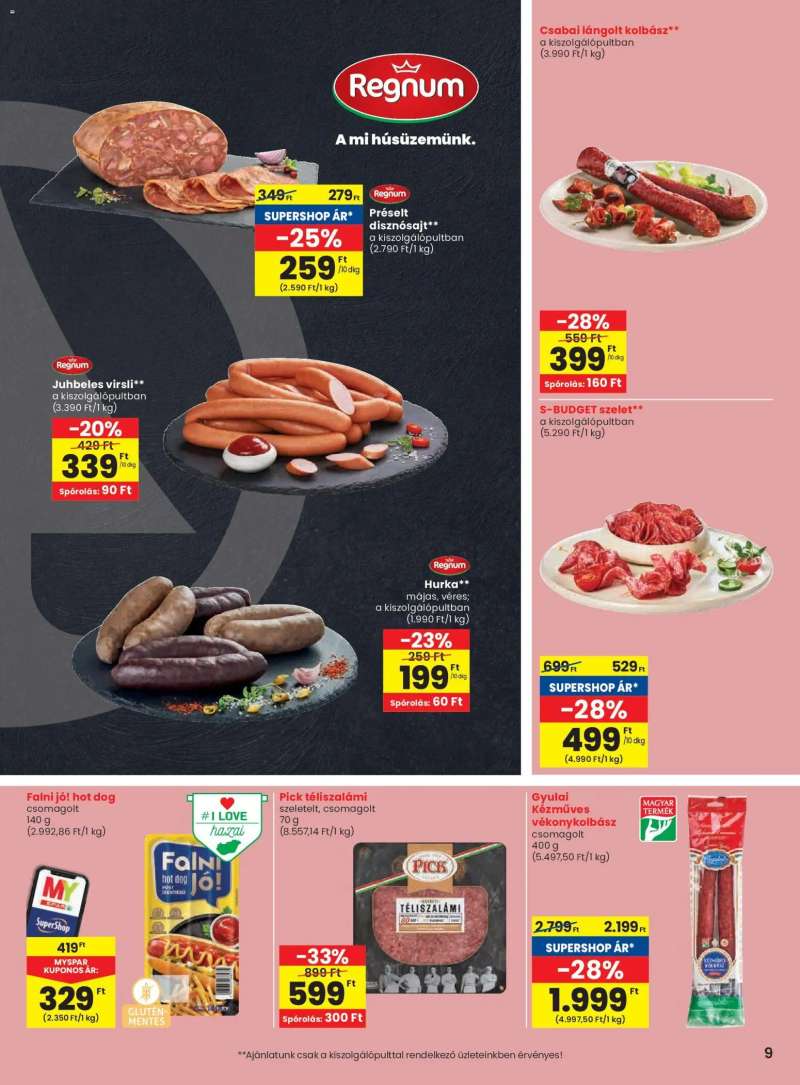 Spar Black Friday 9 oldal