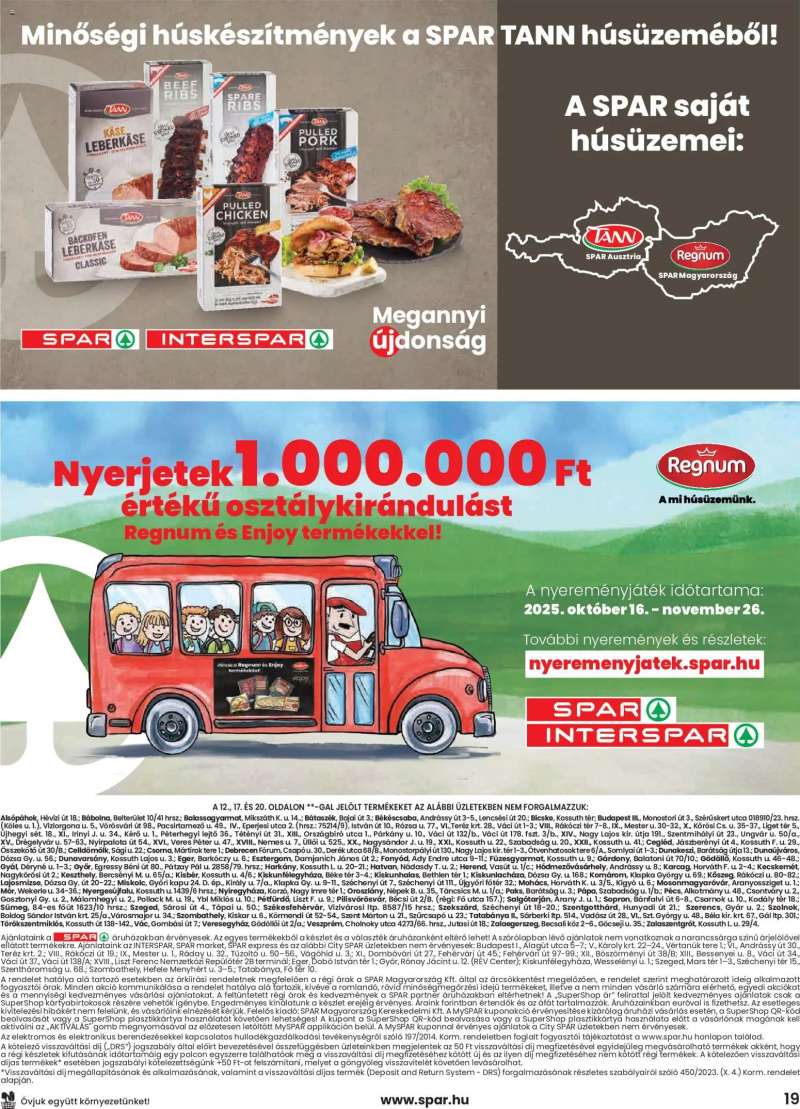 Spar Black Friday 19 oldal