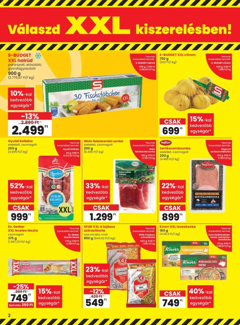Spar Black Friday 2 oldal