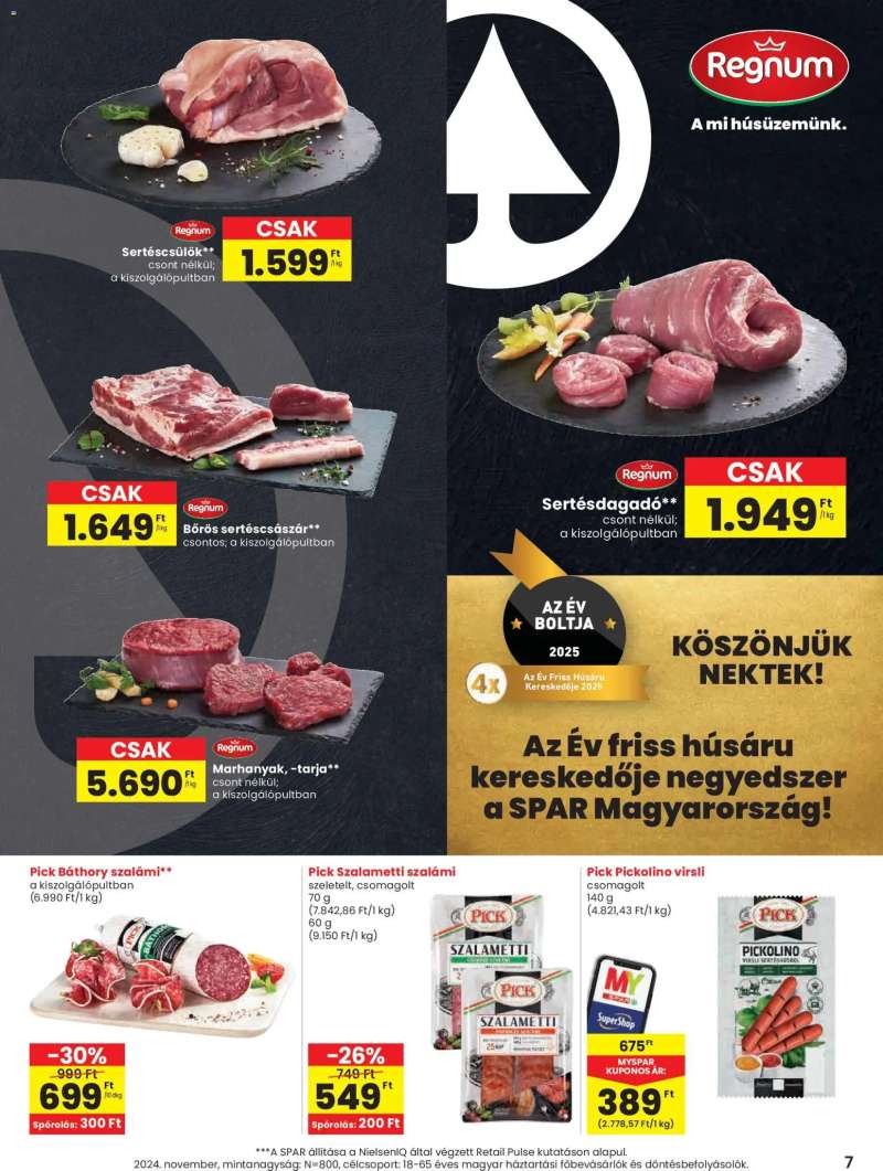Spar Black Friday 7 oldal