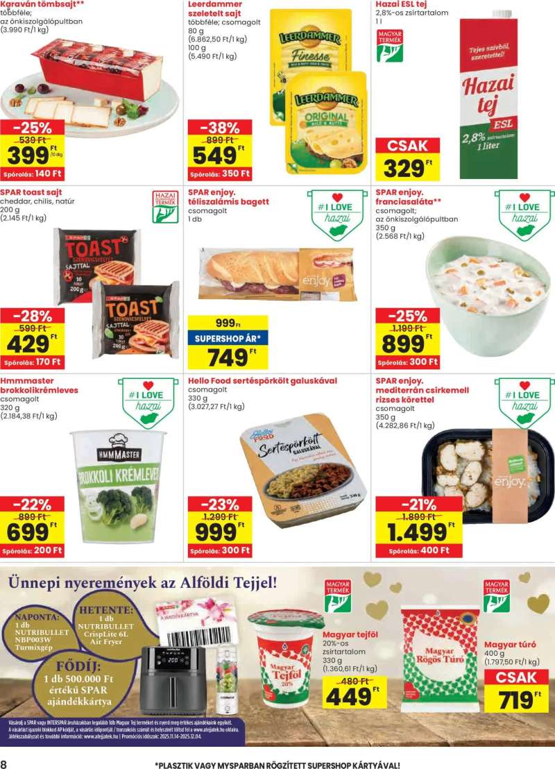 Spar Black Friday 8 oldal