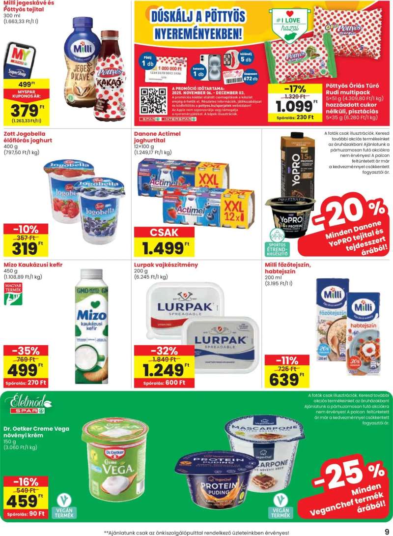 Spar Black Friday 9 oldal