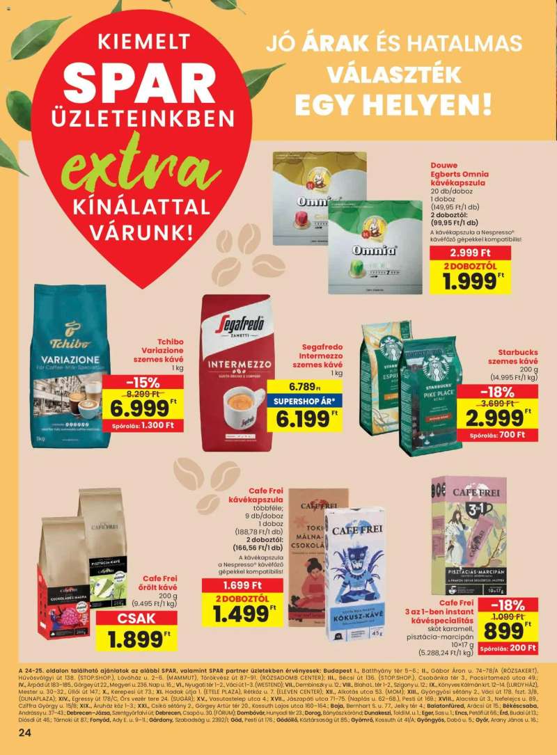 Spar Extra ajánlat 5 oldal
