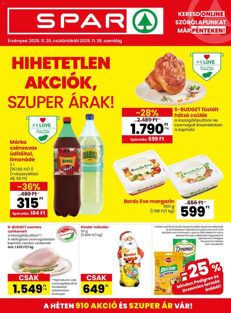 Spar Black Friday 1 oldal