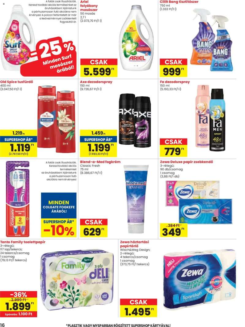 Spar Black Friday 16 oldal