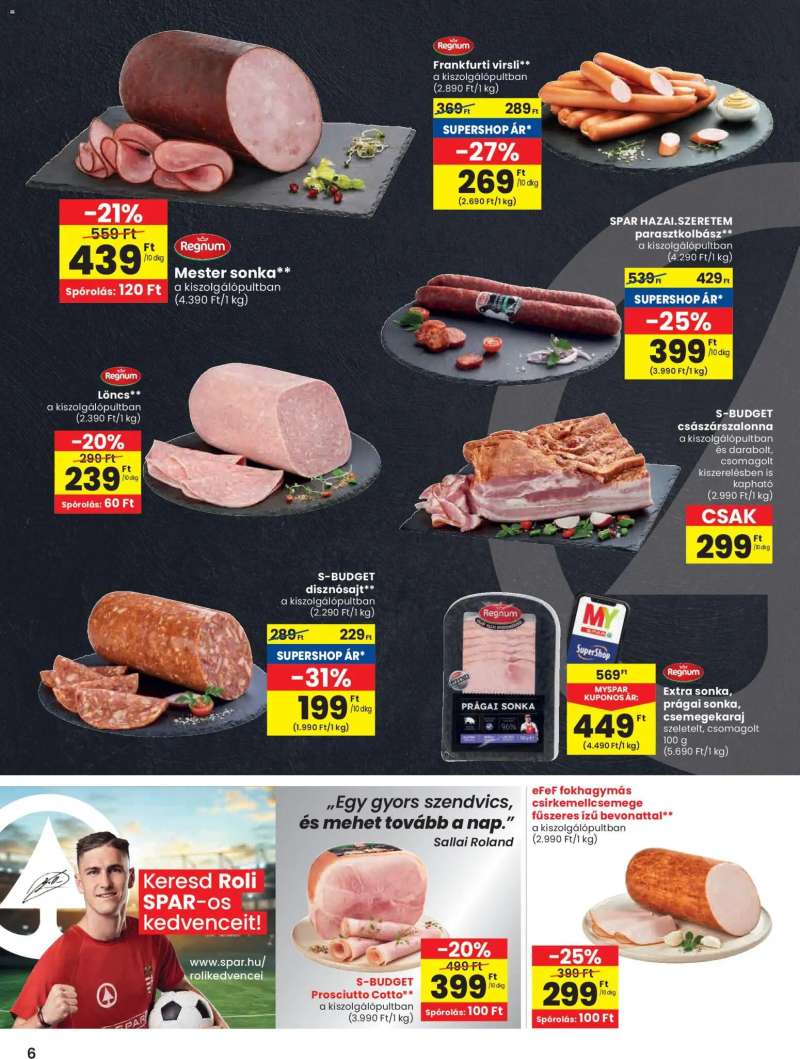 Spar Black Friday 6 oldal